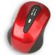 Computer USB red and black 2.4g wireless mouse compatible with windows 2000 / XP