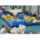 Digital Pringting Commercial Bounce House 36ft Kids Land Inflatable Obstacle Course Game Equipment
