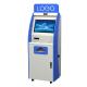 22 Inch ID Card Reader A4 Printer QR Code Scanner Self Service Kiosk for Hospital