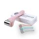 Pink/Green/White Frame Color Stainless Steel Facial Ice Roller for Face Massager