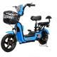 350W Brushless Electric Bike Scooter With Pedals 48V Lead Acid Battery And LED Display