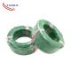 Green And White Color Extension K Type Thermocouple Wire In Fiberglass / FEP
