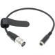 12 Inches Camera Power Cable 12 Pin Hirose To DC 12v Female