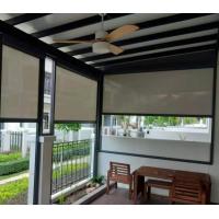 AM45 Remote Control Roller Shades 320cm Waterproof Electric Blinds For Large Windows