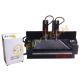 Double Head 1218 stone cnc router machine with pulley