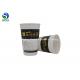 Double Wall Coffee Embossed Paper Cups Polyethylene Coated For Hot Beverage