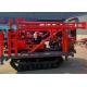 Portable Trailer Mounted Drilling Rigs Auto Borewell Soil Testing One Hundred Meters