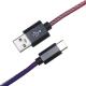 Rainbow Jeans Type C USB Cables 1M CE USB Type C To USB Type A 2.1A