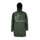 Mens Lightweight Long Raincoat Rain Waterproof Jackets Windbreaker
