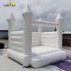 Wedding Inflatable Bouncy Castle Bed Jumper 13X13 White Bounce House