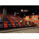 Fire Resistance Public Cinema Chairs Soft Cushioned Upholstery Theater Seating