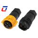 3+3 Pin Round Waterproof Circular Connector IP67 Male Female Connector 6 Pin