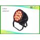 Energy Saving Outdoor Led Par 64 Rgb Dmx , Led Theatre Lights Super Bright