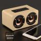 Powerful Wood Wireless Bluetooth speaker1500mAh With TF Card/Voice Prompt