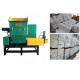 Shredding And Hot Melting Styrofoam EPS Recycling Machine , Plastic Recycling Equipment