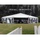 15m Width Multi Side Clear Span Tents Garden Wedding Event With Ceiling Decor