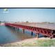 Durable Steel Bailey Bridge With Hot Dip Galvanized Surface Treatment