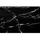 Black 15MM Calacatta Quartz Stone Lightning Patterned Quartz Slab