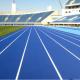 Blue Jogging IAAF Running Track Field Material EPDM Colour Rubber Granules
