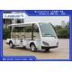 28km/H Small Electric Tour Bus , 5KM Motor 72V Battery  Electric Shuttle Vehicles