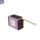 3.7V 8700mAh  Lithium Ion Battery Pack 275g Weight With PCB