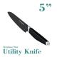 Non Stick Cerasteel Kitchen Knife 5 Inch Indoor Cooking Corrosion Resistant