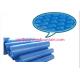 PE Material Swimming Pool Control System Inflatable Bubble Solar Cover 300 Mic - 500 Mic Blue Color