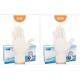 White Emulsion Disposable Medical Rubber Gloves Wear Resistant For Doctors