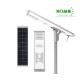 High Power All In One Solar LED Street Light 6000 K For Suburban / Home