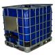 Medium liquid easy to handle bulk container 1000 L IBC chemical storage tank Blue plastic water storage tank