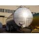 Carbon Steel Insulated Tanker Trailers For Bitumen Transport 43000L Volume