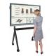 Black Touch Screen Interactive Whiteboard , 4k Multi Touch Smart Board