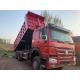 371hp Euro 2 Engine 6x4 Used HOWO Dump Truck