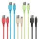 Biodegradable 1M Multi Function Charging Cable For USB To Lightning / Android / Type C