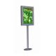 Customized Outdoor Digital Display , Solar Station Smart Signage Display