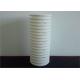 Geocomposite Drain Permeable Corrugated Pipe Double Wall HDPE Material White Color