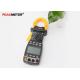 Black Electrical Digital Power Clamp Meter Multimeter With AC RMS Low Battery Indication