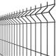 High Security 3d Curved Fence Panels 3d Welded Mesh Fencing 2500mm width