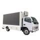 4x2 P4 Dongfeng Led Screen On Truck Euro 5 Euro 6 LHD Led Mobile Display Truck