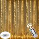 3M LED USB Power Remote Control Curtain Fairy Lights Christmas Garland Lights LED String Lights Party Garden Home Weddin