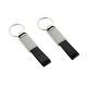 Stitching PU Leather Key Chains Zinc Alloy Mini Key Holder Leather Strap