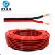 Flat Flexible 2 Cores Wires And Cables Pvc Insulated Sheathed Chemicals Resistance