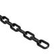 Black Plastic Barrier Chain Customizable for Weatherproof Protection and Safety