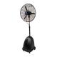 High pressure nozzle outdoor mist cooling fan