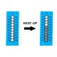 Irreversible 40-71℃ 104-160℉ 10 Level High Temperature Sensitive Labels