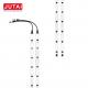1500mm 16 Beams Industrial Safety Light Curtain Sensor For High-Speed Doors