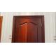 PU Painting Solid Wood Carved Doors 88cm Width Interior Wooden Door
