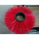 Sweeping Cleaning Synthetic Fibre Road Street Sweeper Ring Flat Brush