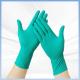 Powder Free Green Disposable Nitrile Gloves Non Irritating And Allergy Free