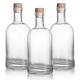 Collar Material Clear Glass Body Material Glass 500ml Airtight Cork Cap Bottle for Liquor